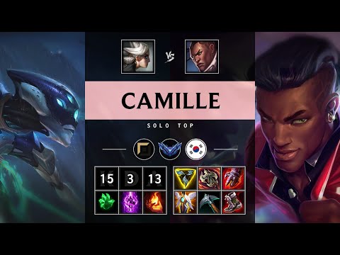 Camille Top vs Lucian: Dominating - KR Diamond Patch 14.24