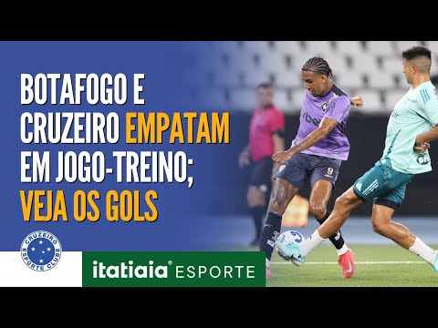 BOTAFOGO 3 X 3 CRUZEIRO: VEJA OS GOLS DO JOGO-TREINO NO RIO DE JANEIRO