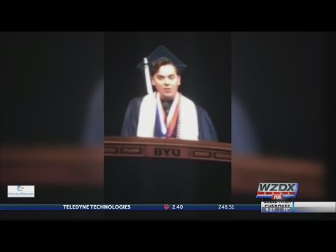 BYU valedictorian announces he's gay during his speech