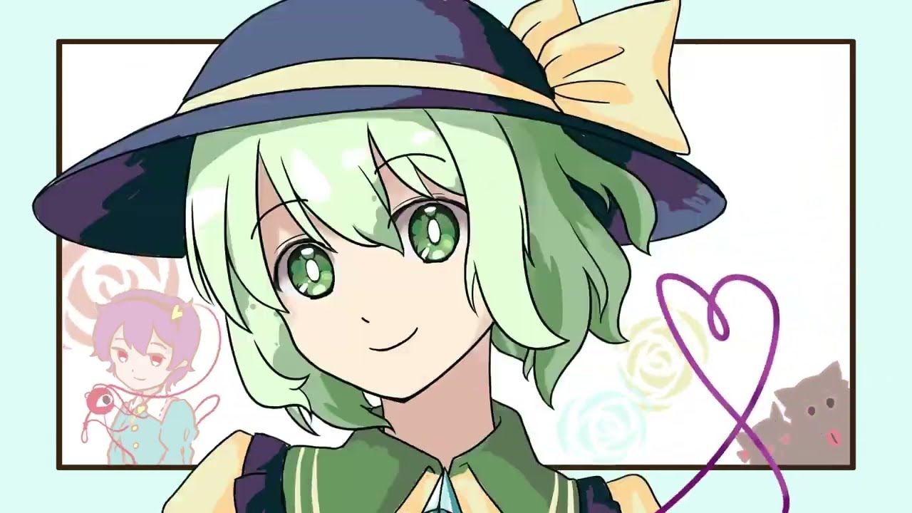 【東方Hand-Drawn】Koishi's Fukkireta ~ 古明地こいしの吹っ切れた