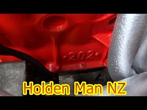 Holden 202 red  with 12port head