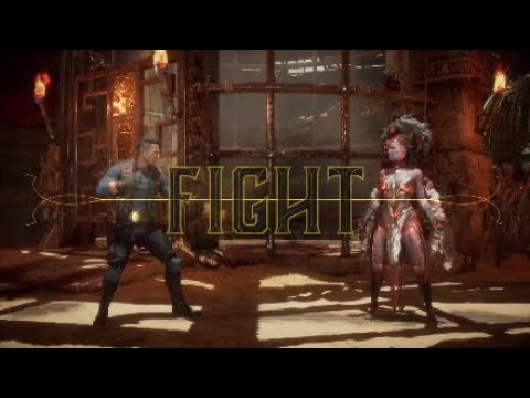 Mortal Kombat 11  Johnny Cage vs Cetrion