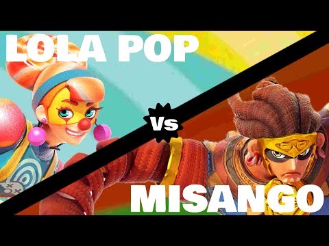 Lola Pop Vs Misango Special ARMS Match!