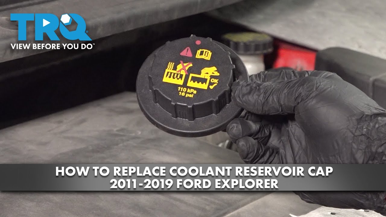 How to Replace Coolant Reservoir Cap 2011-2019 Ford Explorer