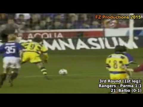 1998-1999 Uefa Cup: Parma AC All Goals (Road to Victory)