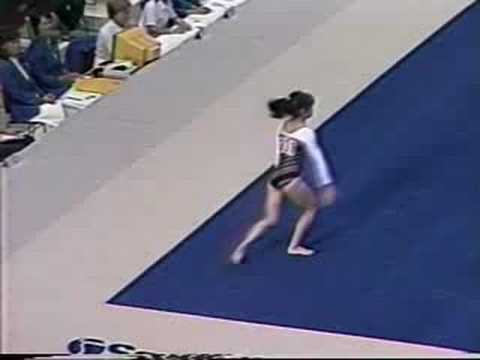 Maiko Mori - 1985 Universiade in Kobe - FX