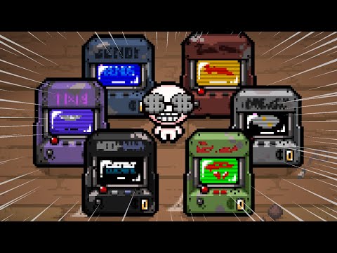You Can Play MINIGAMES In Isaac!!! - Arcade Cabinets