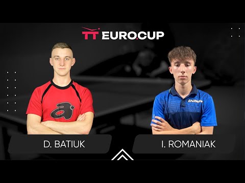 09:30 Dmytro Batiuk - Ivan Romaniak 09.08.2024 TT Euro.Cup Ukraine Master. TABLE 4
