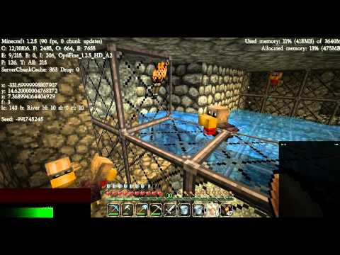 Minecraft S1E10 - Chicken Enchanting Party!