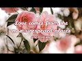 Love comes from the most unexpected places -Jose Feliciano (Lyrics)