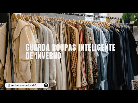 Monte comigo seu guarda-roupas inteligente outono-inverno 2024.