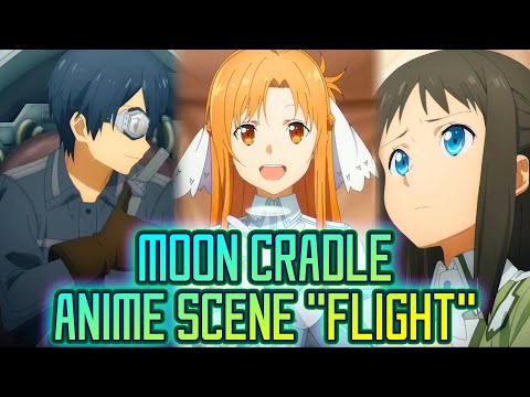 Kirito's Dragoncraft Prototype! - Sword Art Online Alicization Rising Steel Moon Cradle Anime Scene