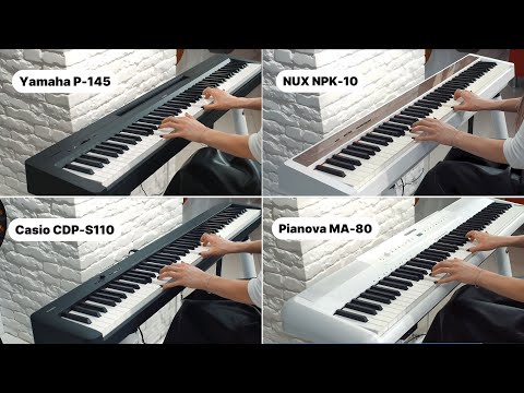 Сравнение звука самых популярных инструментов / От Yamaha P-145 до Pianova MA-80