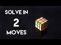 How To Solve A Mirror Cube In 2 Moves