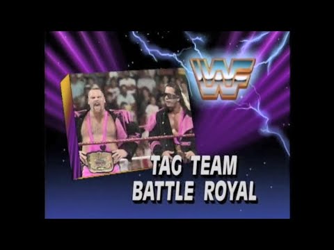 Tag Team Battle Royal   SuperStars Feb 16th, 1991