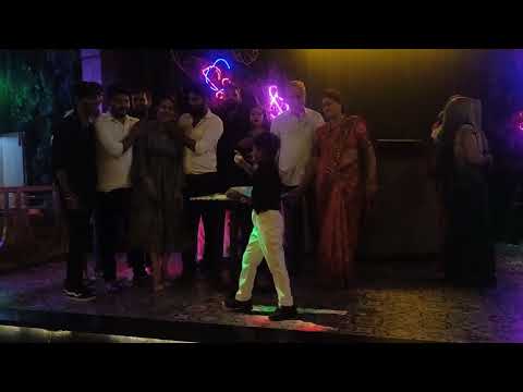 my birthday celebration #cake#enjoyment #dance #family #party