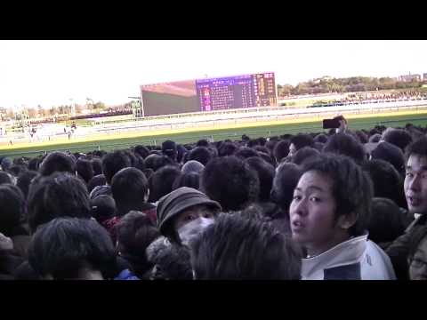 【有馬記念当日の参考に】2013.12.22　中山競馬場（有馬記念前後）の様子。