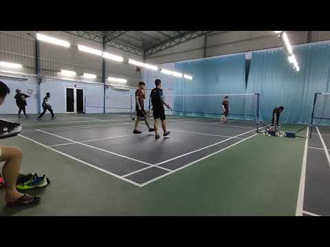 badminton double jasin