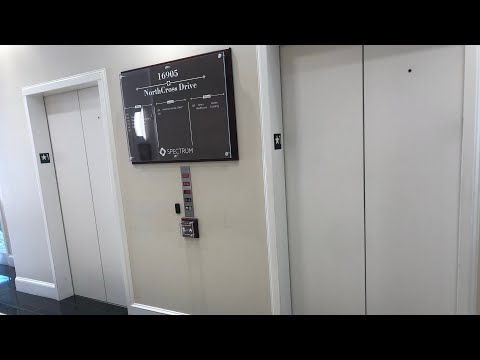 [EL] 2 2003 ThyssenKrupp Impulse Hydraulic Elevators at 16905 NorthCross Drive (Huntersville, NC)