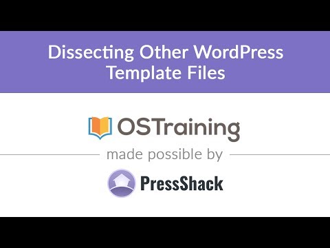 WordPress Development Lesson 6 Dissecting Other WordPress Template Files