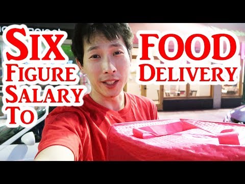 Six Figures Salary to Food Delivery