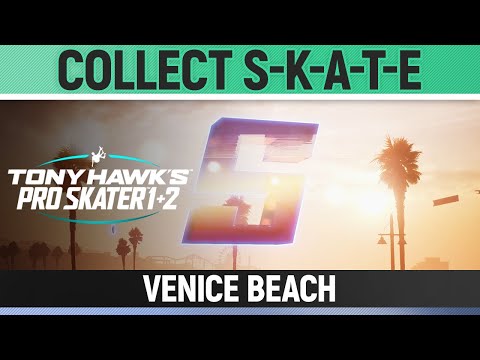 Tony Hawk's Pro Skater 1+2 - Venice Beach - Collect S-K-A-T-E