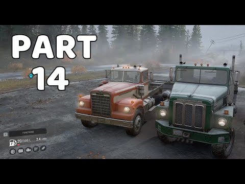 SnowRunner Gameplay - Part 14 Winter Stores [ 1440p 60FPS ]