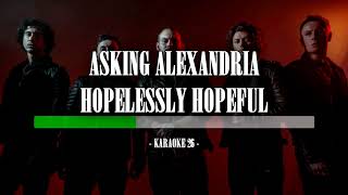 Asking Alexandria - Hopelessly Hopeful - Karaoke (26) [Instrumental Cover]