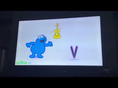 Sesame Street V violin Song
