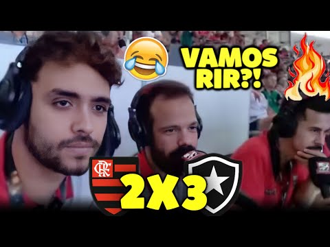 REAÇÕES DOS FLAMENGUISTA NA DERROTA PARA BOTAFOGO! REACT FLAMENGO 2X3 BOTAFOGO