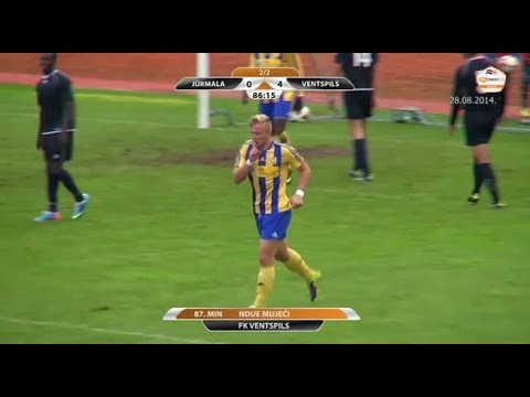 18.NDUE MUJECI (FK Ventspils)_Forward_Season_2014