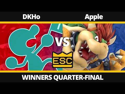 ESC 59 - Winners Quarter-Final - DKHo (Mr. Game & Watch) Vs. Apple (Bowser) - SSBU UK Local