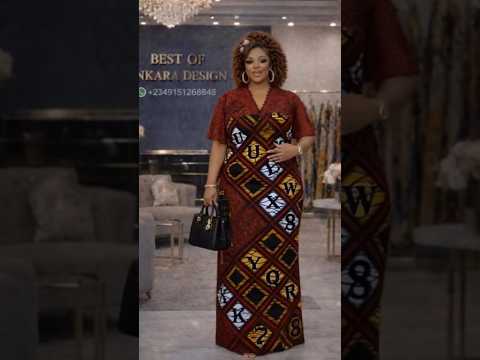 MISHONO MIPYA YA MAGAUNI MAREFU YA VITENGE #latestafricaprint #africanclothing #africanclothing