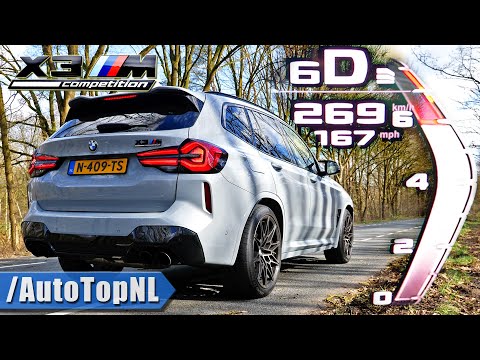 BMW X3M Competition F97 LCI | 0-250 Acceleration SOUND & AUTOBAHN POV | NEW vs OLD by AutoTopNL