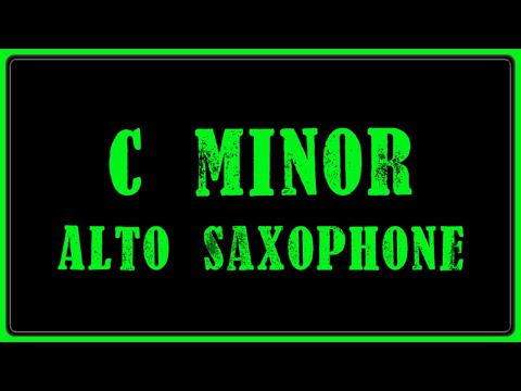 One Minute Sax Lessons (Beginner) | How to play three C minor scales on alto saxophone
