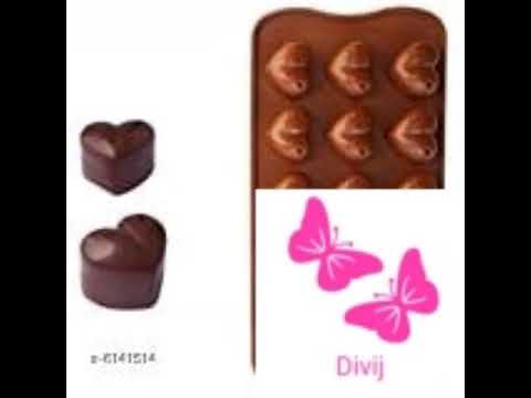 Wonderful chocolate & candy moulds