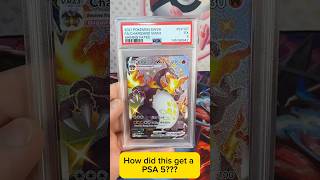 Charizard SV107 PSA 5 How did this grade so badly?