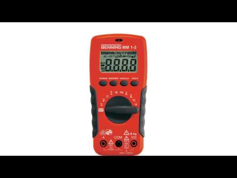 Digitální multimetr Benning MM13