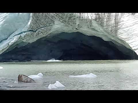 Ghiacciaio Fellaria: spaventoso crollo nel lago