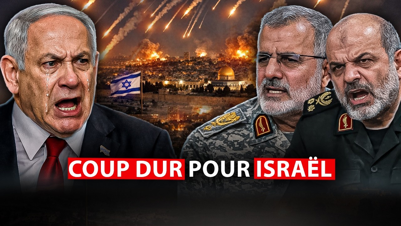 Humiliation ! L'Iran lance 90 missile sur Israël en une nuit.