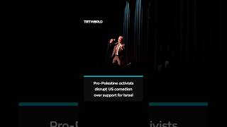 Pro-Palestine activists disrupt US comedian over support for Israel
