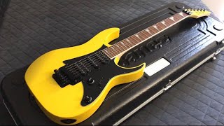 Video thumbnail for Ibanez RG450EXB yellow/Black Guitar by Marcos -Warheart- Aguirre