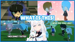 Fubuki Loses it Over Her Mii's Relationship Especially MiiComet in【Tomodachi Life】