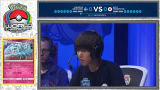 ポケモンカード  wcs 2019 世界大会 予選4回戦 day1 ポケモンワールドチャンピオンシップス2019