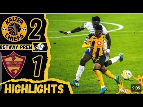 KAIZER CHIEFS vs STELLENBOSCH FC Goals & Extended Highlights| Betway Premiership 2024/25