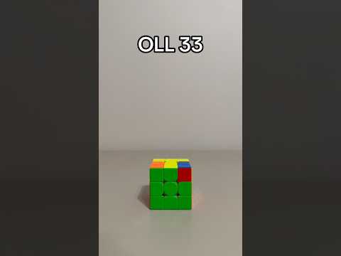 Bester Algorithmus für OLL 33 #speedcubing #rubikscube #cubing #tutorial