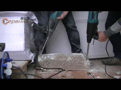 Smūginis gręžtuvas Makita HP2071FJ, 1010 W video