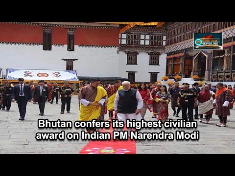 Bhutan confers its highest civilian award on Indian PM Narendra Modi