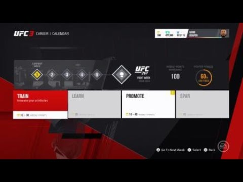 EA SPORTS UFC 3 walkthrough part 14 Gameplay and Career mode part 14