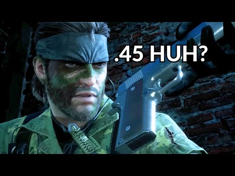 Snake Being a Gun Nerd For 9 Minutes - Metal Gear Solid Delta Snake Eater